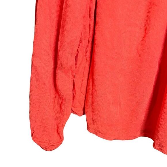 3 for $30! Gap flowy hula red blouse. Size small - Picture 7 of 11